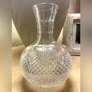 Antique Strawberry Diamond and Fan Carafe